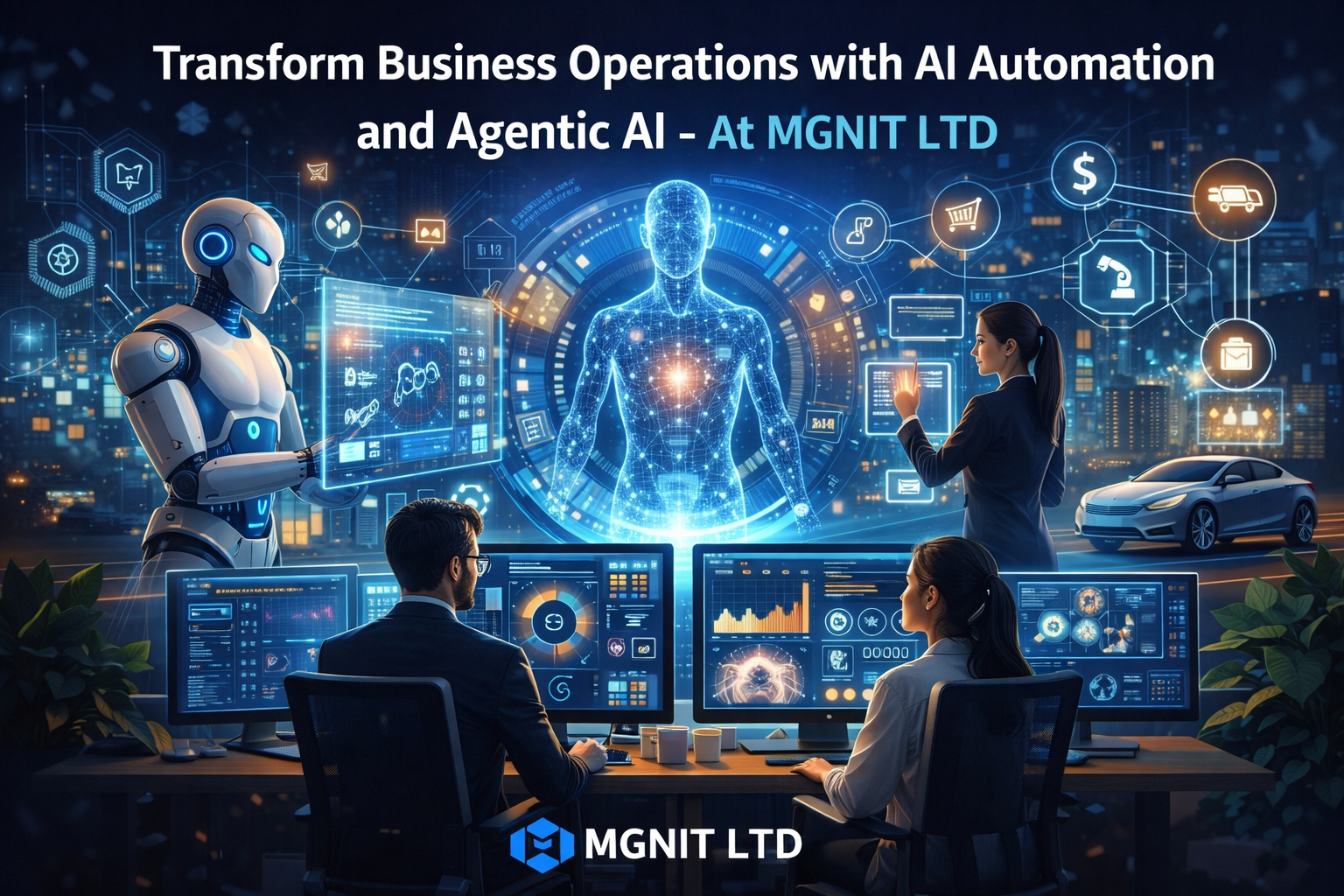 Read more about the article Transform Business Operations with AI Automation and Agentic AI